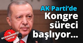 Erdoğan: Kongre sürecini başlatacağız