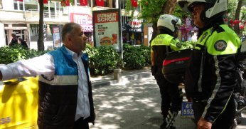 Polisin üstüne araç sürdüğü iddia edilen sürücü: 