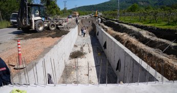 KARTEPE DAĞ DERESİ ISLAH ÇALIŞMALARINDA SON AŞAMAYA GELİNDİ