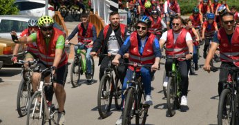 Başiskele’de Pedallar 19 Mayıs İçin Çevrildi