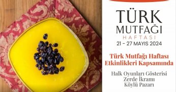 TÜRK MUTFAĞI HAFTASI GÖLCÜK SARAYLI’DA KUTLANACAK