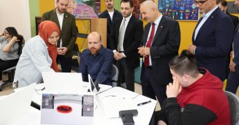 Bilal Erdoğan'dan Güzide Gençlik Merkezi'ne ziyaret