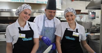 Hollandalı öğrenciler Türk mutfağını öğreniyor