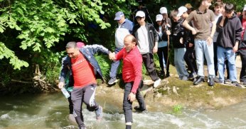 Körfez'in doğal güzelliklerinde trekking keyfi