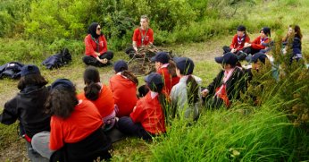 Kağıtsporlu İzciler eğitim kampında buluştu