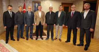 Akça Koca Platformu Doç. Dr. Tahir Büyükakın'ı ziyaret etti.