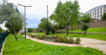 Şadi Biçer Parkı baştan sona yenilendi