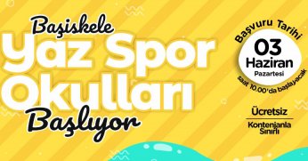 Başiskele Belediyesi 4. Yaz Spor Okulları Başlıyor   