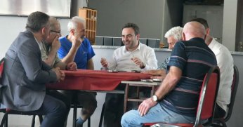 Başkan Özlü Hemşehrileriyle Gönül Gönüle