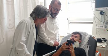 Aydınlık’tan yaralılara geçmiş olsun ziyareti