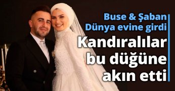 Buse ve Şaban Dünya Evine Girdi