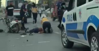 İşe gitmek için yola çıkan motosikletli kazada hayatını kaybetti