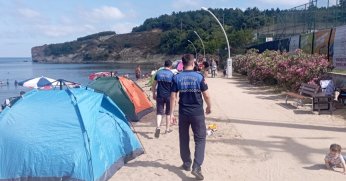 Büyükşehir zabıtası bayramda da  görev başında