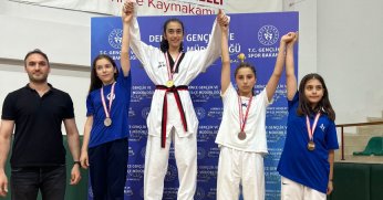 GÖLCÜK BELEDİYESPOR TAEKWANDOCULARI KOCAELİ ŞAMPİYONU