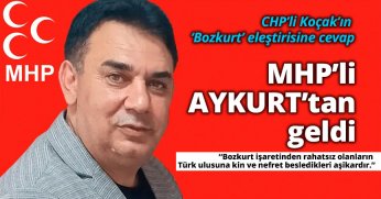 CHP'li Koçak'ın Bozkurt Eleştirisine Cevap Gecikmedi