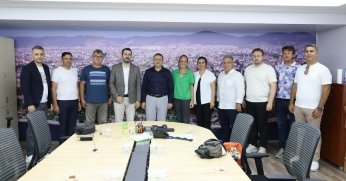 Başkan Gökçe Konuklarını Ağırladı