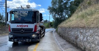 Büyükşehir A Takımı’ndan V kanalı temizliği