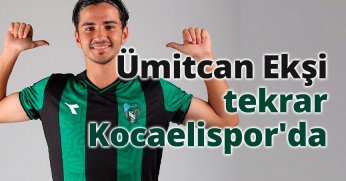 Ümitcan Ekşi tekrar Kocaelispor'da