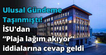 İSU'dan “Plaja lağım akıyor” iddialarına cevap geldi