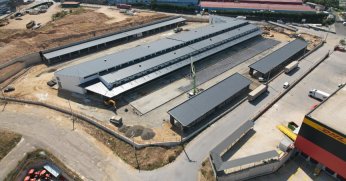 Yeni hal binasında son imalatlar yapılıyor