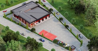 Kartepe itfaiye müfreze binasında temel hazırlığı