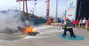 Büyükşehir İtfaiyesi eğitimde hız kesmiyor