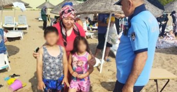 Kaybolan 13 çocuk ailesine teslim edildi