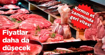 Kırmızı et zammında geri vites! Fiyatlar daha da düşecek
