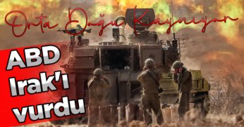 ABD de Irak'ı vurdu