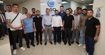 Başkan Büyükakın, AGD’ye konuk oldu