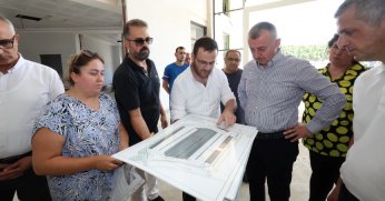 Yeni hal binası yükseliyor