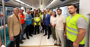 Baraçlı, Gebze-Darıca Metro projesini inceledi