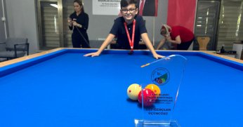 Başiskeleli Genç Bilardocudan Büyük Başarı
