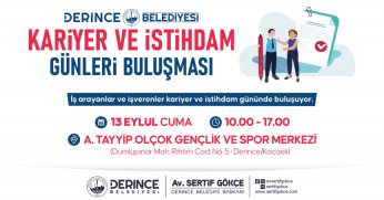 Derince’de Kariyer ve İstihdam Günleri Buluşması