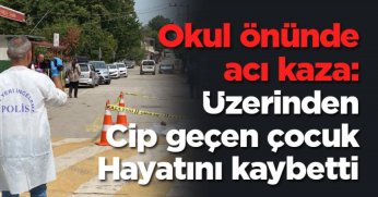 Okul Önünde Feci Kaza!