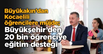 Büyükşehir’den 20 bin öğrenciye eğitim desteği