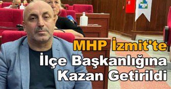 MHP İzmit'te İlçe Başkanlığına Kazan Getirildi
