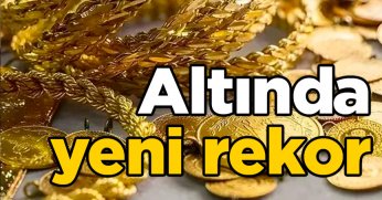 Altında yeni rekor