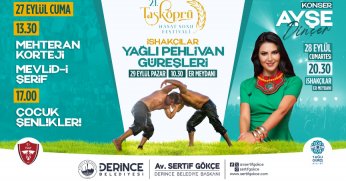 Taşköprü Hasat Sonu Festivali Başlıyor