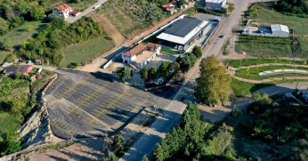 Yuvacık Kültür Merkezi otoparkı hizmete hazır