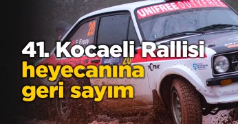 41. Kocaeli Rallisi heyecanına geri sayım