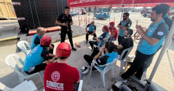 İtfaiyeden UMKE’ye iple erişim eğitimi