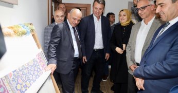 Hereke halı mirası bu merkezde gelecek nesillere aktarılacak