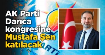AK Parti Darıca kongresine Mustafa Şen katılacak