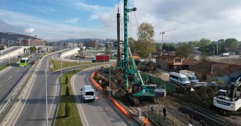 Solaklar üstgeçidinde çalışmalar başladı