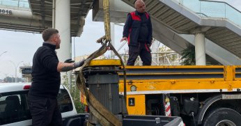 İzmit’teki yürüyen merdivene motor tadilatı