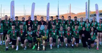 Körfez Gençlerbirliği Ragbi takımları iki kupayla döndü