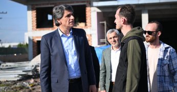 KOCAMAN KARTEPE İTFAİYE MÜFREZE BİNASINI İNCELEDİ