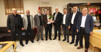 Başkan Gökçe’ye Nezaket Ziyaretleri