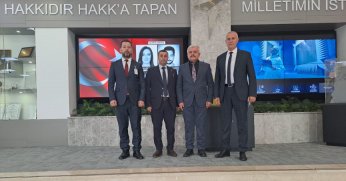 Kocaeli MHP il başkanı Tuncay Batı'dan TUSAŞ ziyareti